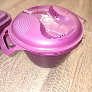 Purple Tupperware Steamer